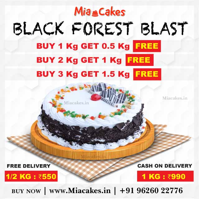 Black Forest Blast Cake