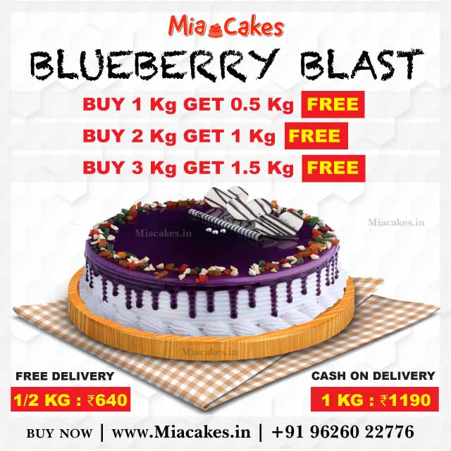 Blueberry Blast Cake