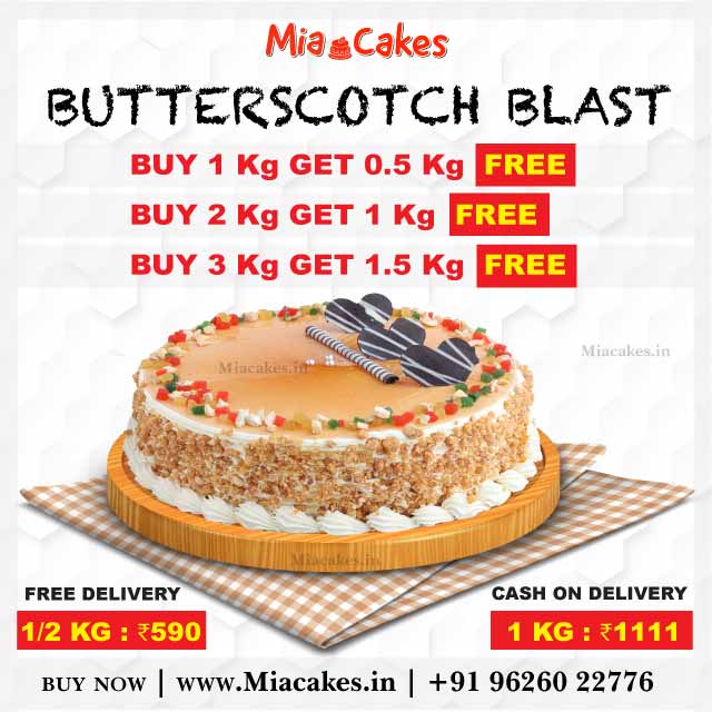 Butterscotch Blast Cake