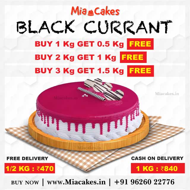 Delicious Hygenically Packed Antioxidants And Sweet With Round Shape Tasty Black  Currant Cake Shelf Life: 1 Days at Best Price in Tuticorin | Santhi Bakery